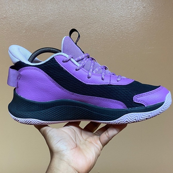 Under Armour Curry 3Z7 “Provence Purple Black” Size 9 - Picture 9 of 16